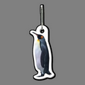Penguin Shaped Tag W/ Zipper Clip
